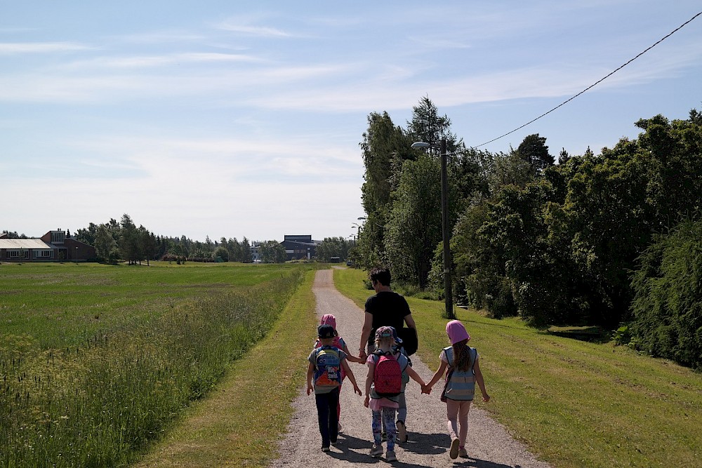 Barnskötare inom småbarnspedagogik, Alvägens språkbad - Sibbo kommun